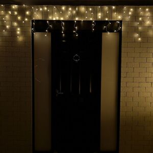 Samuel Alexander 25m 1000 Warm White Led Frosted Icicle Indoor Outdoor Christmas Light With Timer Samuel Alexander 25m 1000 Warm White Led Frosted Icicle Indoor Outdoor Christmas Light With Timer