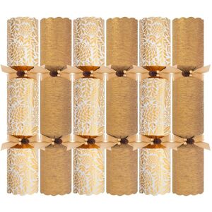 Harvey & Mason Glitter Christmas Crackers Gold White Exquisite Pack Of 6 Hats Gifts Xmas Dinner Harvey & Mason Glitter Christmas Crackers Gold White Exquisite Pack Of 6 Hats Gifts Xmas Dinner