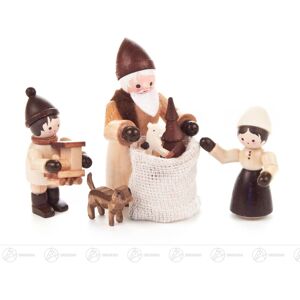 Großhandel Dregeno Christmas Miniature Gift Nature (4) H=approx 6.5 Cm New Erzgebirge Großhandel Dregeno Christmas Miniature Gift Nature (4) H=approx 6.5 Cm New Erzgebirge