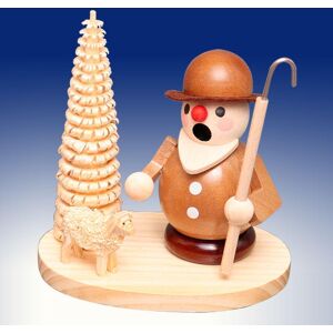 Fa. Volker Zenker Erzgebirgische Volkskunst Smoker Shepherd With Sheep Bxhxt 9.5x9.5x7cm New Smoker Incense Figure Fa. Volker Zenker Erzgebirgische Volkskunst Smoker Shepherd With Sheep Bxhxt 9.5x9.5x7cm New Smoker Incense Figure