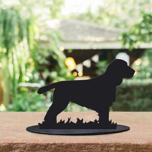 Black Country Metal Works Cocker Spaniel Silhouette Ornament Black Country Metal Works Cocker Spaniel Silhouette Ornament