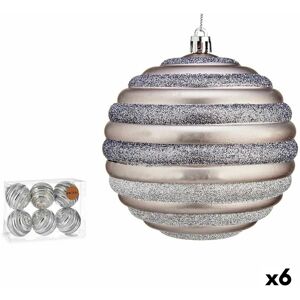 Krist+ Model: 00876 - Christmas Balls - Circular - 10cm - Silver Krist+ Model: 00876 - Christmas Balls - Circular - 10cm - Silver