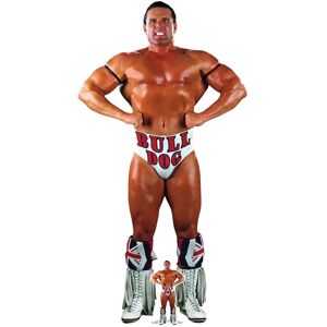 The British Bulldog (Wwe) Official Lifesize + Mini Cardboard Cutout / Standee The British Bulldog (Wwe) Official Lifesize + Mini Cardboard Cutout / Standee