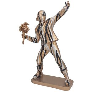 Lesser & Pavey Human Figurine Holding Flower Thrower Gold Ornament Decor Renaissance Drip Art Lesser & Pavey Human Figurine Holding Flower Thrower Gold Ornament Decor Renaissance Drip Art