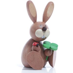 Kunsthandwerk Ullrich Easter Item Easter Bunny With Ladybug & Clover Hxw 11x7cm New Easter Decoration Kunsthandwerk Ullrich Easter Item Easter Bunny With Ladybug & Clover Hxw 11x7cm New Easter Decoration