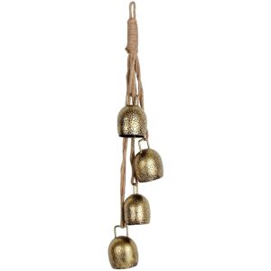 Sodial 3x(Christmas Cow Bells Gold Metal Rustic Bells Christmas Tree Hanging F9o1)9357 Sodial 3x(Christmas Cow Bells Gold Metal Rustic Bells Christmas Tree Hanging F9o1)9357