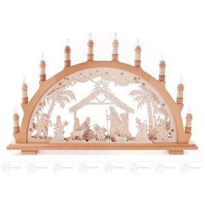 Großhandel Dregeno Arch With The Birth Of Christ, Electrically Illuminated Wxhxd 66 Cmx40 Cmx6.5 Cm Großhandel Dregeno Arch With The Birth Of Christ, Electrically Illuminated Wxhxd 66 Cmx40 Cmx6.5 Cm