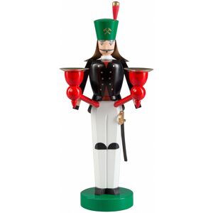 Richard Glässer Seiffen German Candlestick Miner, Height 26 Cm / 10 Inch, Original Erzgeb.. Rg 12563 New Richard Glässer Seiffen German Candlestick Miner, Height 26 Cm / 10 Inch, Original Erzgeb.. Rg 12563 New