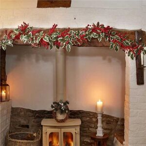 Smart Garden Three Kings Indoor Christmas Hollyberry Garland - 180cm Smart Garden Three Kings Indoor Christmas Hollyberry Garland - 180cm