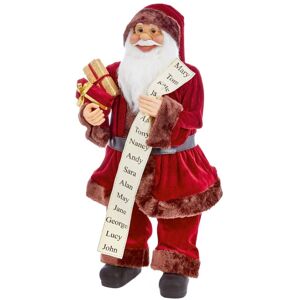 Premier Santa Claus Christmas Decoration / One Size Burgundy St9263 Premier Santa Claus Christmas Decoration / One Size Burgundy St9263