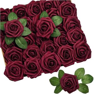 Sodial 3x(Artificial Roses Flowers Centerpieces Bridal Shower Party Home Decor ,E2005 Sodial 3x(Artificial Roses Flowers Centerpieces Bridal Shower Party Home Decor ,E2005