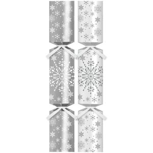 Yöl Catering Christmas Crackers Pack Of 50 Silver White Eco Friendly Party Gifts Yöl Catering Christmas Crackers Pack Of 50 Silver White Eco Friendly Party Gifts
