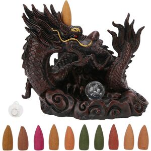 Distinctive Dragon Shape Backflow Incense Burner Holder Ornamental Home Distinctive Dragon Shape Backflow Incense Burner Holder Ornamental Home
