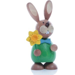 Kunsthandwerk Ullrich Easter Items Bunny With Narcissus Hxw 12x5, 5cm New Decoration Osterhasenfigur Kunsthandwerk Ullrich Easter Items Bunny With Narcissus Hxw 12x5, 5cm New Decoration Osterhasenfigur