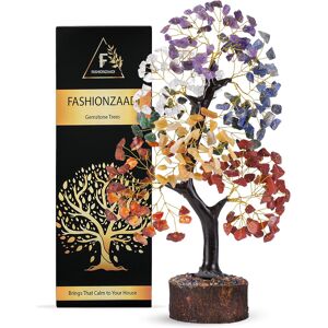 Fashionzaadi Seven Chakra Tree Of Life, Artificial Tree, Crystal Tree For Positive Energy - F Fashionzaadi Seven Chakra Tree Of Life, Artificial Tree, Crystal Tree For Positive Energy - F