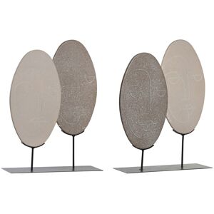 Decorative Figure Dkd Home Decor Beige Light Brown Modern 27 X 8 X 35,5 Cm [2 Decorative Figure Dkd Home Decor Beige Light Brown Modern 27 X 8 X 35,5 Cm [2
