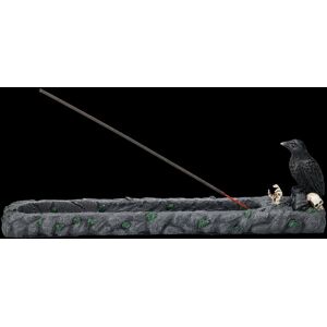 Figuren Shop Gmbh Incense Holder - Raven And Zombie - Gothic Decorations Incense Burner Figuren Shop Gmbh Incense Holder - Raven And Zombie - Gothic Decorations Incense Burner