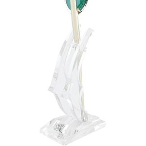 24k Gold Plating Flower White Pink Rose Green Leaf Base Gift Decoration For Fit 24k Gold Plating Flower White Pink Rose Green Leaf Base Gift Decoration For Fit