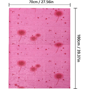 Does Not Apply 70cm*1m 3d Brick Pattern Wall Sticker Self-Adhesive Panel Waterproof Living Room Does Not Apply 70cm*1m 3d Brick Pattern Wall Sticker Self-Adhesive Panel Waterproof Living Room