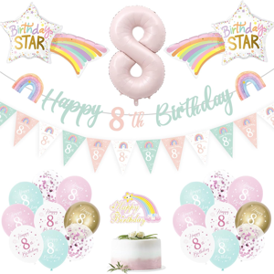 Does Not Apply Birthday Decorations For Girls, Rainbow Birthday Balloons (8th) Does Not Apply Birthday Decorations For Girls, Rainbow Birthday Balloons (8th)