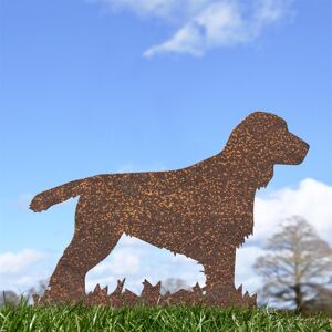 Black Country Metal Works Rustic Cocker Spaniel Silhouette Ornament Black Country Metal Works Rustic Cocker Spaniel Silhouette Ornament