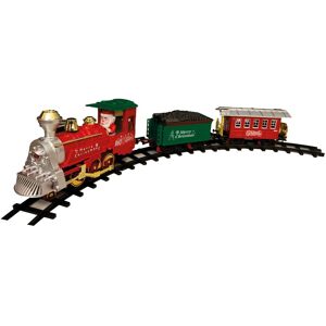 Home Festive Xmas Battery Operated Christmas Tree Musical Train Set With Smoke Home Festive Xmas Battery Operated Christmas Tree Musical Train Set With Smoke