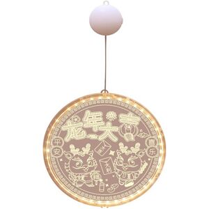 Sodial 3x(Chinese Lunar Year Decorations Chinese Year Festival Lights Strings9553 Sodial 3x(Chinese Lunar Year Decorations Chinese Year Festival Lights Strings9553
