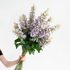 Blooming Artificial - 12-Pack Of Artificial Stock Pink Flower Stems - Indoor Use Blooming Artificial - 12-Pack Of Artificial Stock Pink Flower Stems - Indoor Use