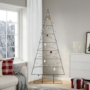 Metal Christmas Tree For Decoration Black 210 Cm Vidaxl Metal Christmas Tree For Decoration Black 210 Cm Vidaxl