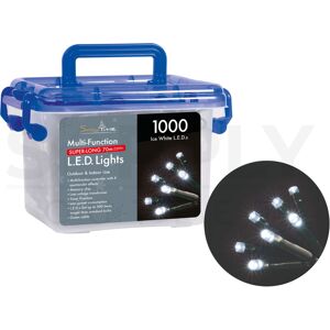 Snowtime 1000 Ice White Multi Functional Christmas Tree Lights Xmas Decorations Snowtime 1000 Ice White Multi Functional Christmas Tree Lights Xmas Decorations