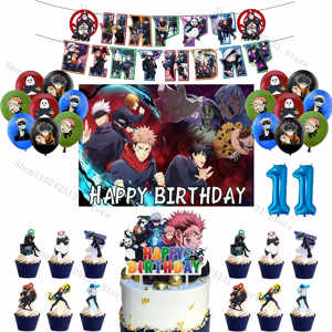 Does Not Apply Cartoon Jujutsu Kaisen Gojo Satoru Happy Birthday Party Decorations Balloons Bac Does Not Apply Cartoon Jujutsu Kaisen Gojo Satoru Happy Birthday Party Decorations Balloons Bac