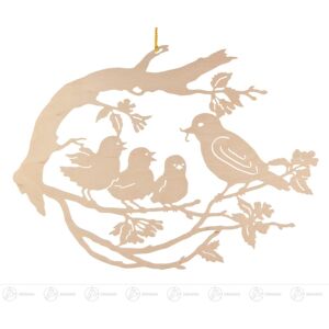 Großhandel Dregeno Window Decoration Picture Vogelfamilie On Tree B = X H = Ca 34 Cmx28 Cm New Großhandel Dregeno Window Decoration Picture Vogelfamilie On Tree B = X H = Ca 34 Cmx28 Cm New