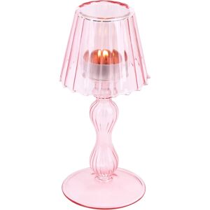 Gurfuy Pink Glass Votive Candle Holders - Glass Hurricane Candleholders Crystal Gurfuy Pink Glass Votive Candle Holders - Glass Hurricane Candleholders Crystal