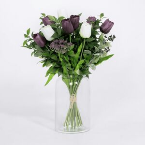 Blooming Artificial - 65cm / 2.25ft Purple Artificial Twilight Bouquet Blooming Artificial - 65cm / 2.25ft Purple Artificial Twilight Bouquet