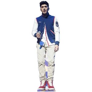 Star Cutouts Zayn Malik One Direction Performing Lifesize Cardboard Cutout 167cm Star Cutouts Zayn Malik One Direction Performing Lifesize Cardboard Cutout 167cm