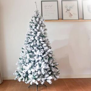 Artificial Christmas Tree Shatchi 150cm Yukon Snow Pine Snowy Bushy Xmas Tree Artificial Christmas Tree Shatchi 150cm Yukon Snow Pine Snowy Bushy Xmas Tree