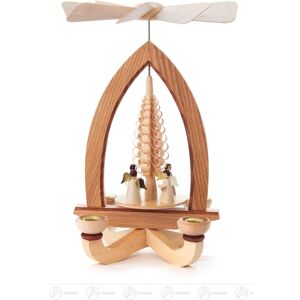 Großhandel Dregeno Pyramid With Angels, Wxhxd 19 Cmx27 Cmx19 Cm Erzgebirge New For Candles D=14mm Großhandel Dregeno Pyramid With Angels, Wxhxd 19 Cmx27 Cmx19 Cm Erzgebirge New For Candles D=14mm