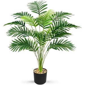 Yjwz Large Artificial Plants Indoors,82cm Tall 18 Leaves Faux Palm Tree In Pot,Large Yjwz Large Artificial Plants Indoors,82cm Tall 18 Leaves Faux Palm Tree In Pot,Large