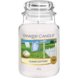 Yankee Candle Clean Cotton Large Jar - Scented Candle Long Lasting Yankee Candle Clean Cotton Large Jar - Scented Candle Long Lasting
