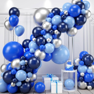 Does Not Apply 183pcs Navy Blue Balloon Arch Kit Extra Air Pump Dark Maca Blue & Metallic S Does Not Apply 183pcs Navy Blue Balloon Arch Kit Extra Air Pump Dark Maca Blue & Metallic S
