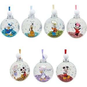 Disney Mickey And Friends Set Of 7 Christmas Tree Baubles With Ribbon Twine Disney Mickey And Friends Set Of 7 Christmas Tree Baubles With Ribbon Twine