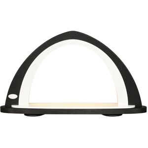 WEIGLA LED Christmas Arch - 52x29.7x9cm - Wood - Black-White WEIGLA LED Christmas Arch - 52x29.7x9cm - Wood - Black-White
