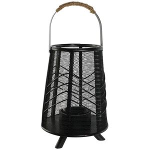 Candleholder Home Esprit Black Metal 23 X 23 X 31,5 Cm Candleholder Home Esprit Black Metal 23 X 23 X 31,5 Cm
