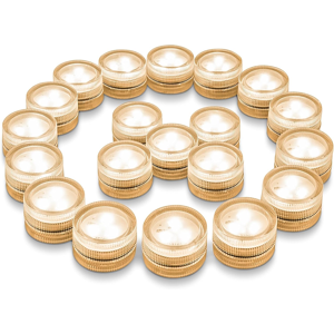 Does Not Apply Submersible Led Lights, 20 Pack Waterproof Mini Tea Lights Candles Battery Oper Does Not Apply Submersible Led Lights, 20 Pack Waterproof Mini Tea Lights Candles Battery Oper