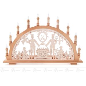 Großhandel Dregeno Candle Arch With Miner, Electrically Illuminated Wxhxd 66 Cmx40 Cmx6.5 Cm New Großhandel Dregeno Candle Arch With Miner, Electrically Illuminated Wxhxd 66 Cmx40 Cmx6.5 Cm New