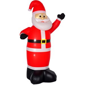 Homcom Inflatable 8ft Tall Santa Claus Xmas Decoration Airblown Yard Led Light Homcom Inflatable 8ft Tall Santa Claus Xmas Decoration Airblown Yard Led Light