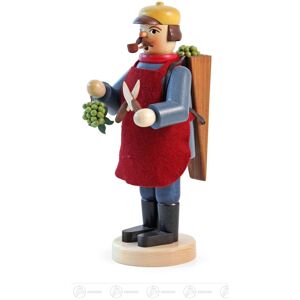 Großhandel Dregeno Smoker Winemaker Height = 23cm New Erzgebirge Smoker Figure Großhandel Dregeno Smoker Winemaker Height = 23cm New Erzgebirge Smoker Figure
