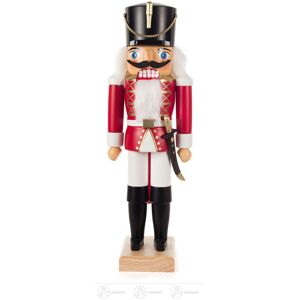 Großhandel Dregeno Nutcracker Hussar Red Height = 34cm New Erzgebirge Nutcracker Christmas Figure Großhandel Dregeno Nutcracker Hussar Red Height = 34cm New Erzgebirge Nutcracker Christmas Figure