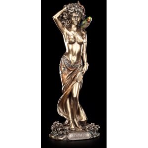 Deities Figure - Oshun - Veronese Statue Goddess Love Beauty Bronzed Deities Figure - Oshun - Veronese Statue Goddess Love Beauty Bronzed
