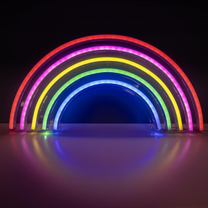 Does Not Apply Neon Rainbow Led Light Up Sign - Large 38cm Indoor Wall Decoration For Bedrooms, Does Not Apply Neon Rainbow Led Light Up Sign - Large 38cm Indoor Wall Decoration For Bedrooms,